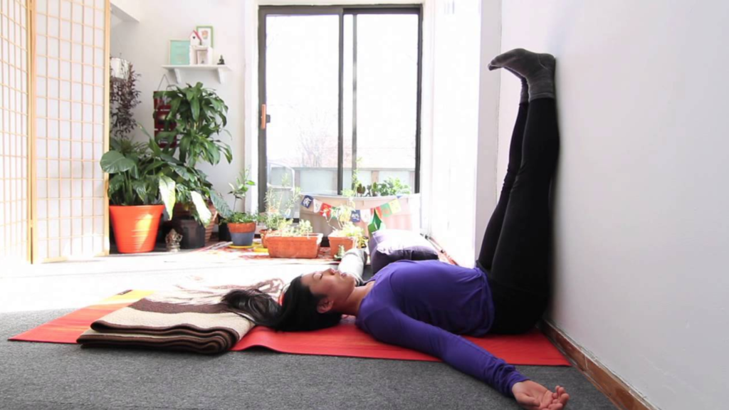 yoga poses better sleep