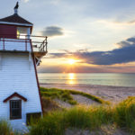Sunset at Covehead Harbour Lighthouse, PEI