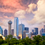 Dallas at sunset