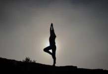 yoga poses, better sleep