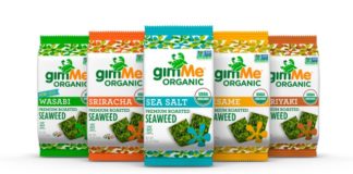 seaweed snacks from gimme organics