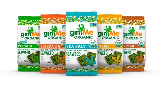 seaweed snacks from gimme organics