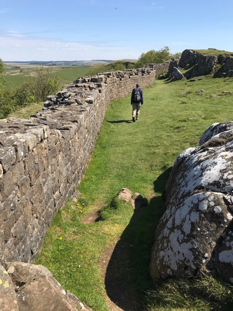 walking tour Hadrian's Wall Jay Vogt